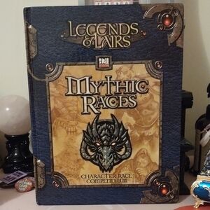 Legends & Lairs Mythic Races Book